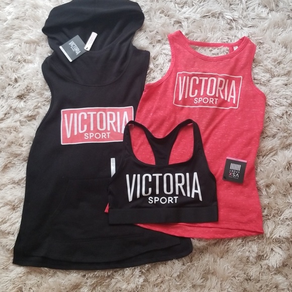Victoria's Secret Tops - NEW! 3 piece Victoria Sport VSX SET